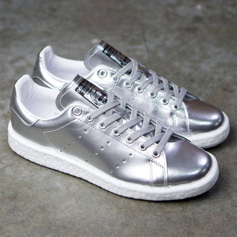 adidas stan smith grijs wit zilver|adidas Stan Smith .